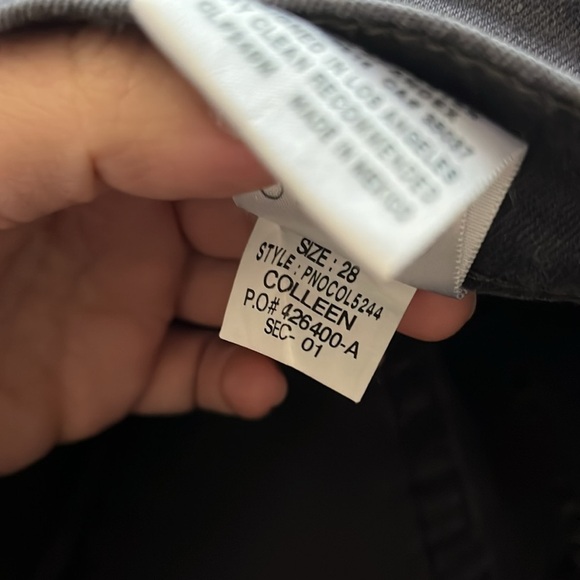 Joes Jeans Mid Rise Cigarette Straight Leg Jeans in Collette - Picture 6 of 6